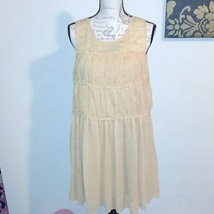 Tiered printed dress